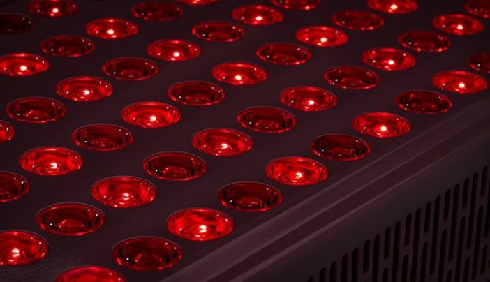 Red LED light therapy panel